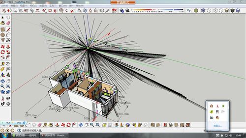 草圖大師模型出現大量黑線條問題，該如何解決？ - BIM,Reivt中文網